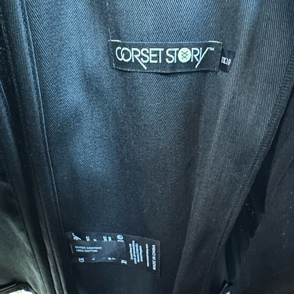 Corset Story - Black Corset - Size 6 (UK 10) - Picture 6 of 6